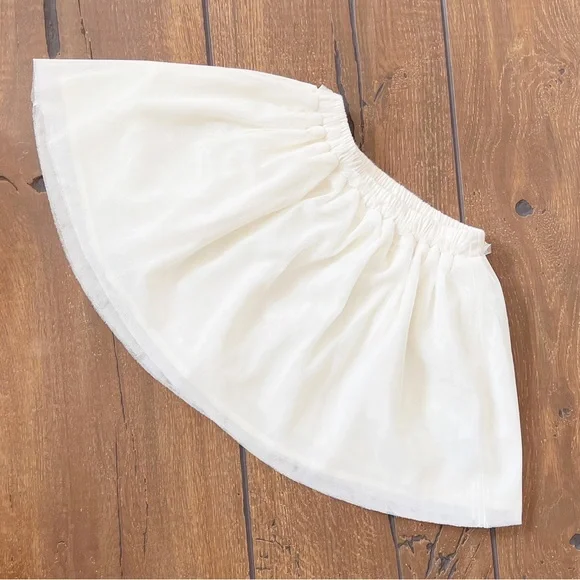 BabyGap Cream Tulle Skirt