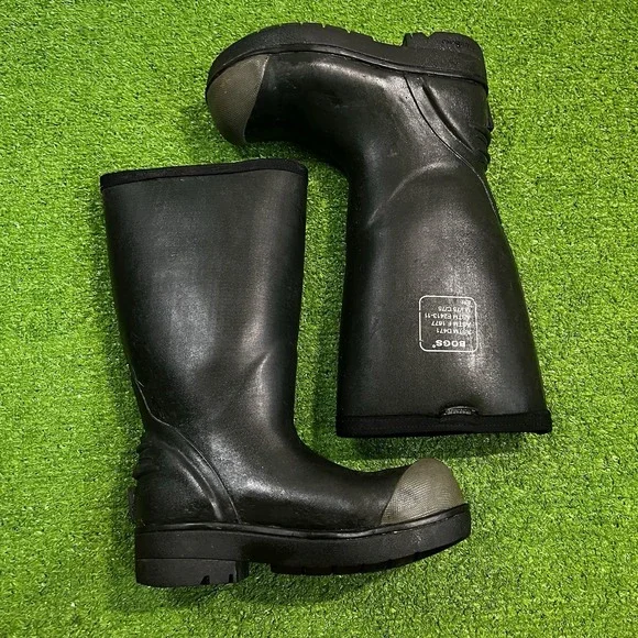 Bogs Boots‎ Mens SZ (4) Womens. (2.5) Food Pro High Rubber Work Boot EUC