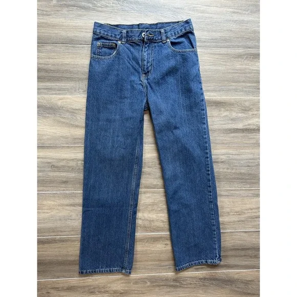 Faded Glory Jeans Boys 16R Blue Medium Wash Straight Denim‎ Pants