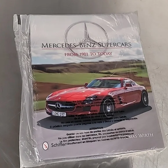 Mercedes Benz Supercars Book from‎ 1901 to today Gift Present Collectors