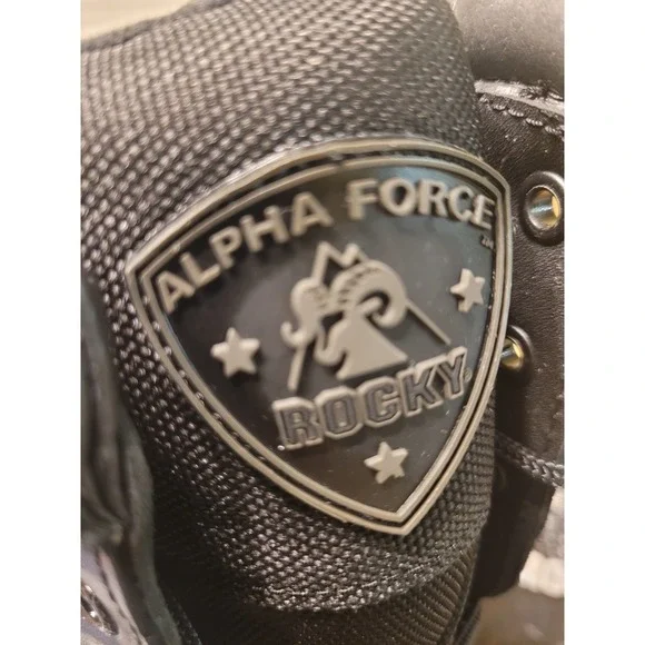 Rocky‎ FQ0002173 Mens Alpha Force Zipper Waterproof Boot-Tactical 13 Wide W NWT
