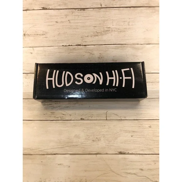 Hudson Hi-Fi LP Vinyl Record Wall Display Shelves 6 Pack Black New X001MEVM0L