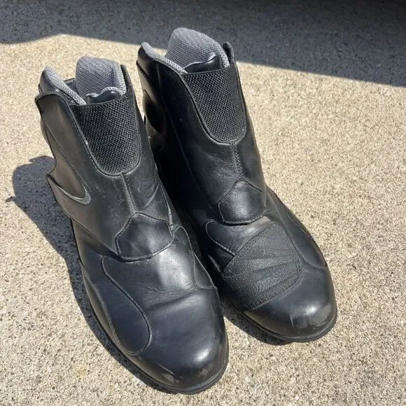Tourmaster‎ Leather Motorcycle Boots Size 11 Tour Master Response SC Road Boot