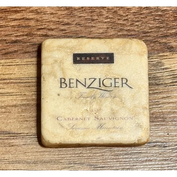 Vintage‎ Behringer Family Winery marble fridge magnet 1998