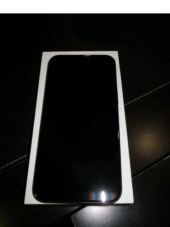 Apple Black iPhone with Dark Glass Front