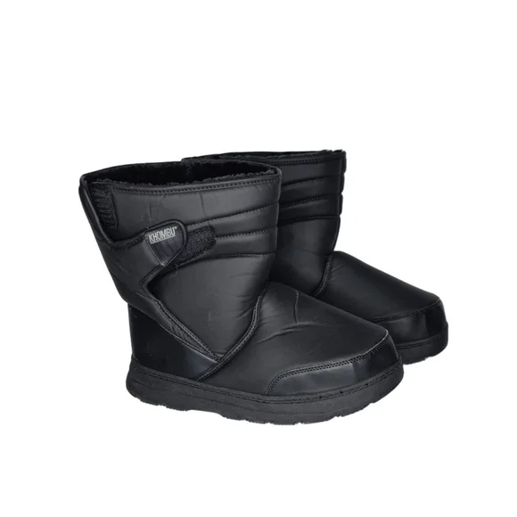 Khombu Black Wanderer Snow Boots Men’s Size 12