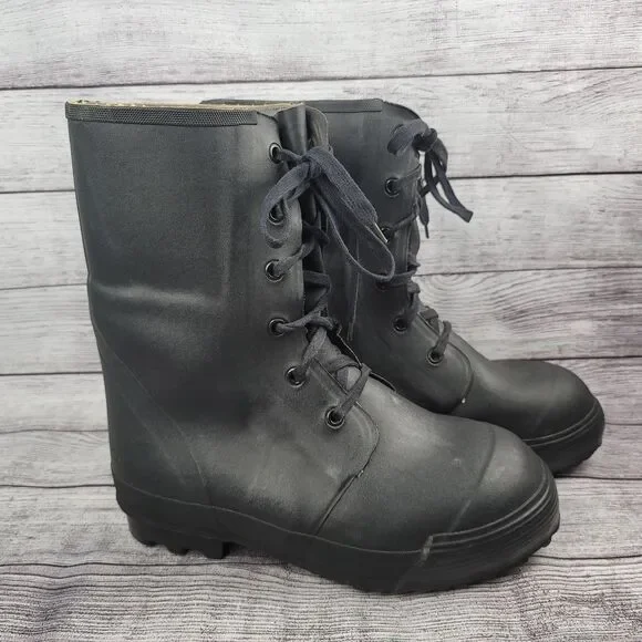 Hutchinson Mens Rubber Boots Size EU 41 Made In France