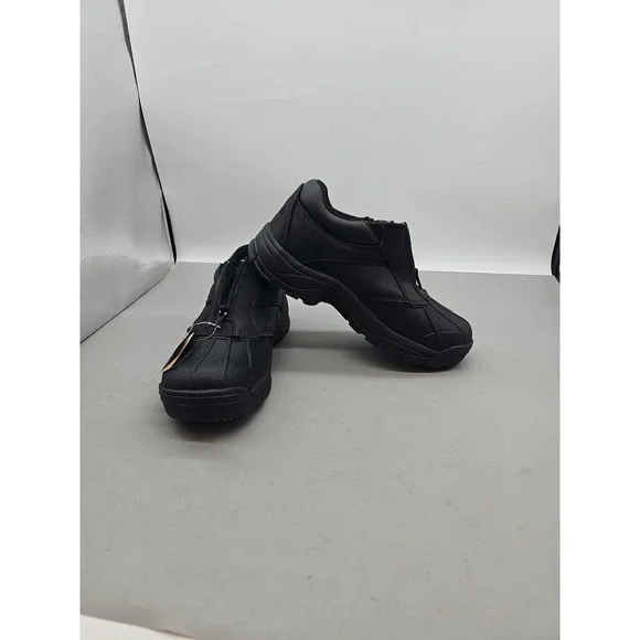 Propet Men's Black Blizzard Waterproof Ankle Boot Shoes Size 8 Extra Wide (3E)