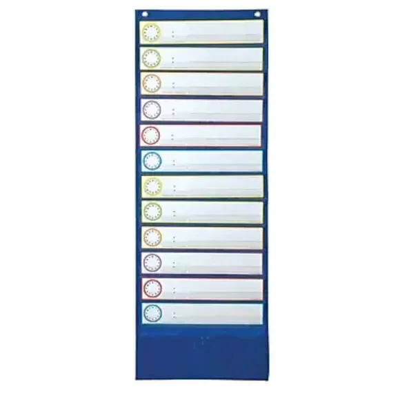 Teachers Helper Carson-Dellosa Deluxe Scheduling Pocket Chart