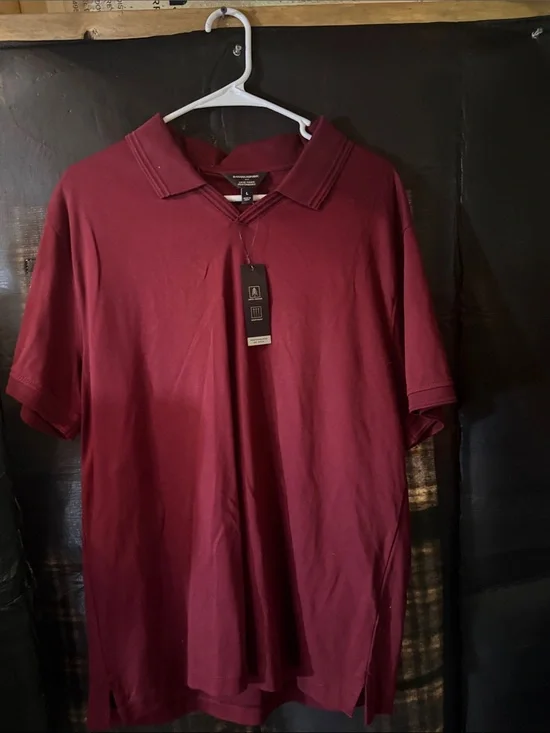 Banana Republic Men's Polo in Deep Wine