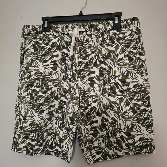 Banana Republic Printed Drawstring Shorts