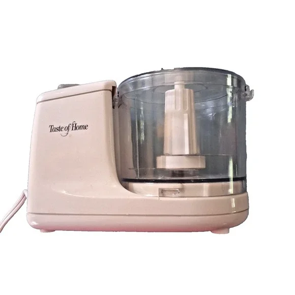 Taste of Home Mini Food Chopper Model M-1 120V 75W Electric No Box Tested Works