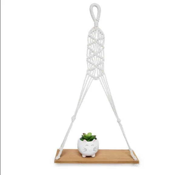 Macrame Hanging Shelf
