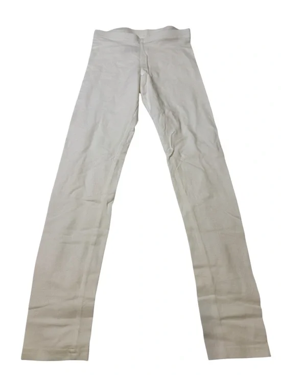 Old Navy Kids Girls Built-In Tough Leggings Size L 10 12 White Basics Layers