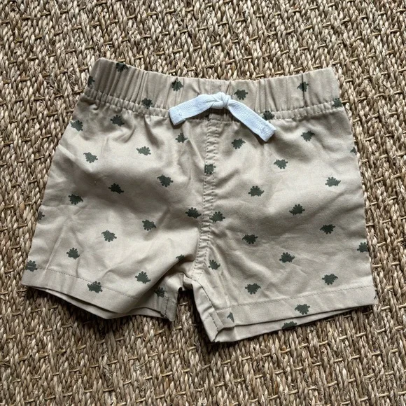 Carter’s Khaki Dinosaur Shorts