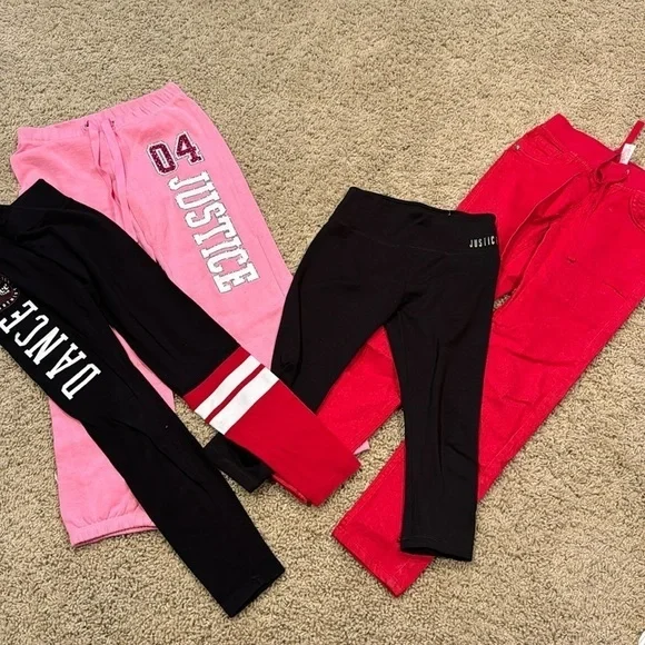 Lot - Justice Size 10 bottoms