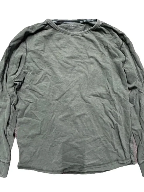 Men’s Banana Republic Green Long Sleeve Shirt Size Large