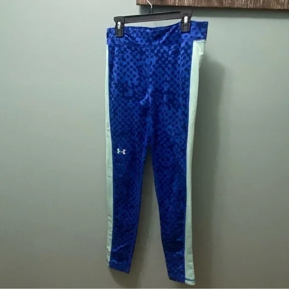 UNDER Armour Cold Gear YL leggings (blue)