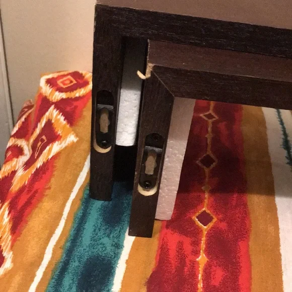 Wooden Shelf one 15inch the other 16 1/2 inch