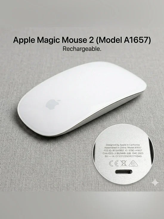 Apple Magic Mouse 2 White Silver