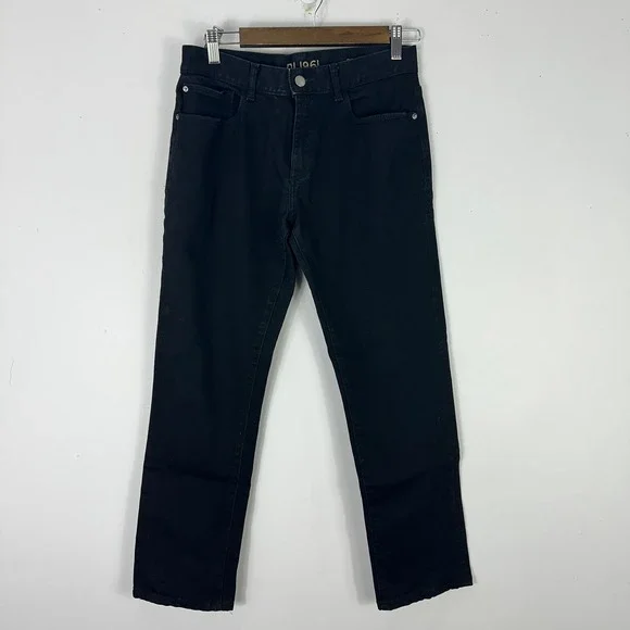 DL1961 Boys Brady Slim Jeans 16 Black Activex Stretch Minimalist Essential‎