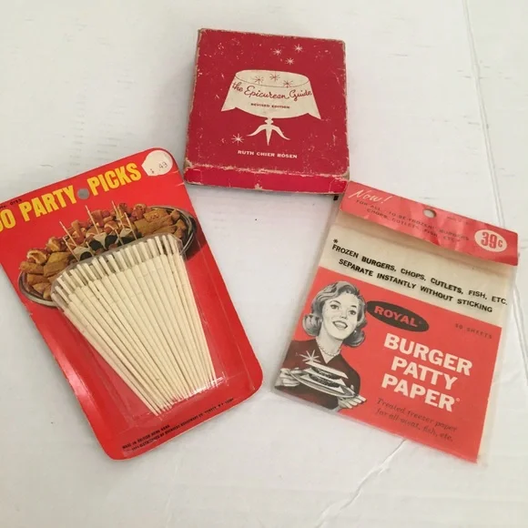 Vintage kitchen tools, with vintage cook book All 3