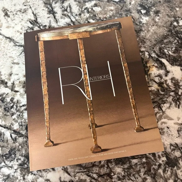 Restoration Hardware Interiors Fall 2025 Catalog Sourcebook