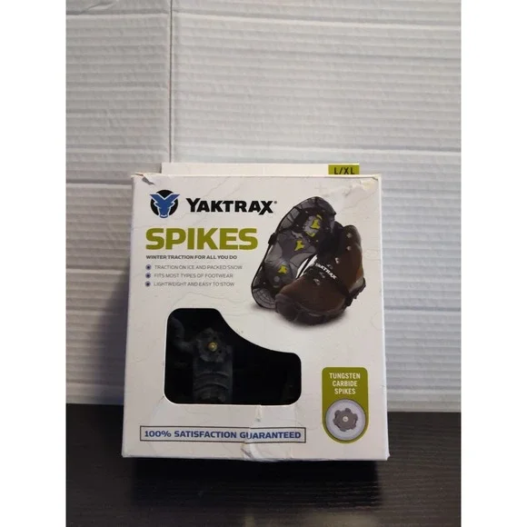 Yaktrax‎ spikes - Large/XL Winter Traction Footwear Traction for Snow/ICE
