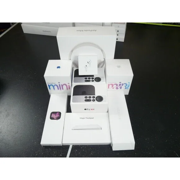 Apple Mixed Box Lot of 9 - Airpods Watch TV Magic - EMPTY REPLACEMENT BOXES ONLY