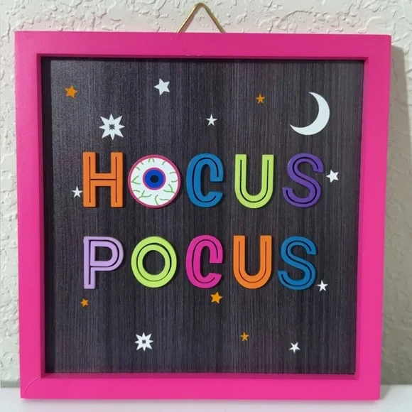 Colorful Hocus Pocus Wall Art