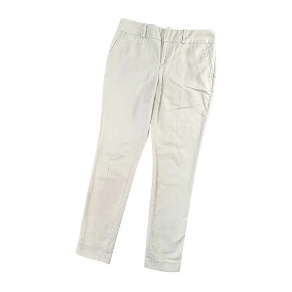 Banana Republic Womens 4 Jackson Fit‎ Khaki Chino Pants Minimalist Quiet Luxury