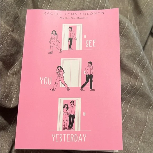 See You Yesterday by Rachel Lynn Solomon - Pink Paperback