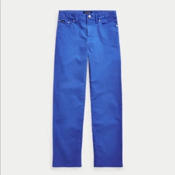 Polo Ralph Lauren Boys Varick Slim Stretch Pant Size 12 NEW