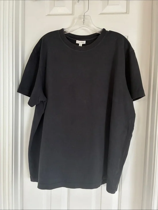 Banana Republic Men's Black Short-Sleeve Crew Tee