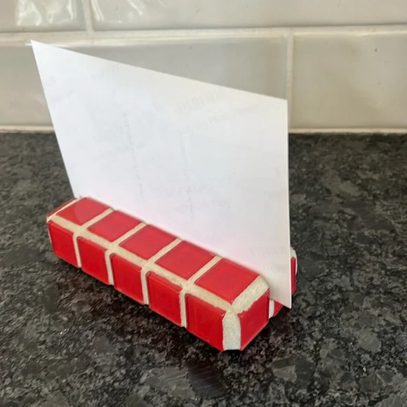 Tile picture holder / display shelf