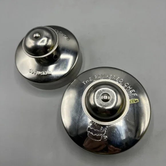2 Pampered Chef Cut N Seals 3.5