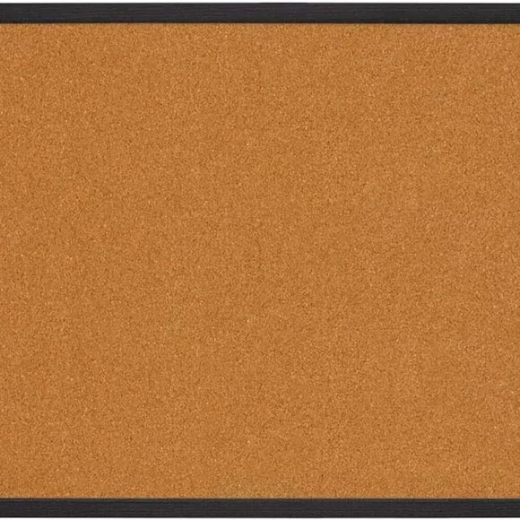 Stylish 2 Feet by 3 Feet Cork Bulletin Board - Perfect for Vision & Memo Display