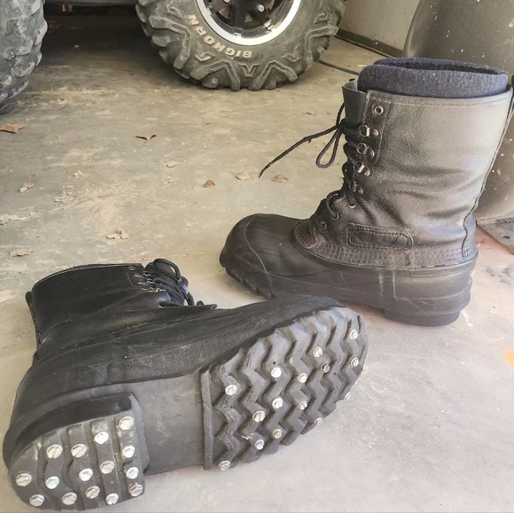 LaCrosse Men’s Size 10 Insulated Winter Boots w/ Ice Studs ❄️ USA Made