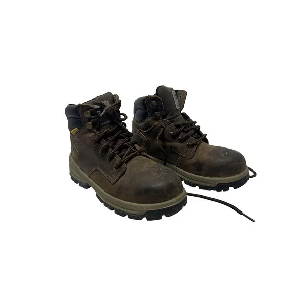 Herman‎ Survivors Work Boots Mens Size 6 Brown Waterproof Lug Sole WMHSAGB002