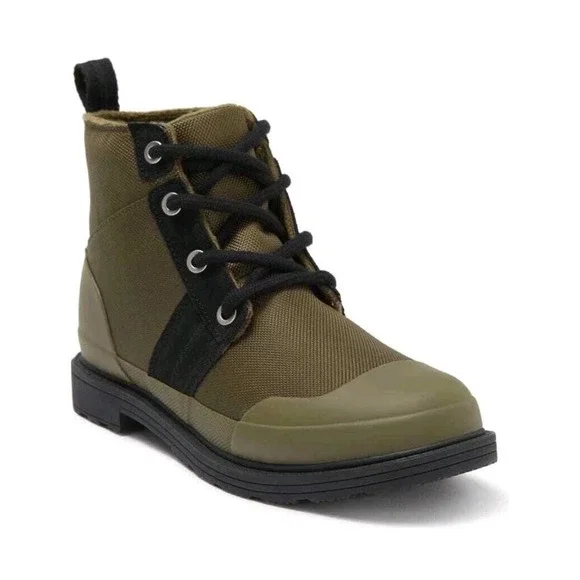 Hunter Green Insulated‎ Commando Waterproof Outdoor Lace Up Ankle Boots Size 12
