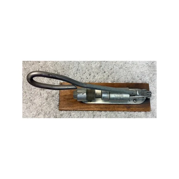 Vintage Reed's Rocket Pecan Cracker Manual Lever Nutcracker Wood Little Rock
