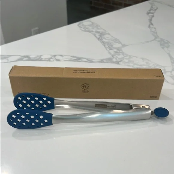 Princess House Navy Tongs