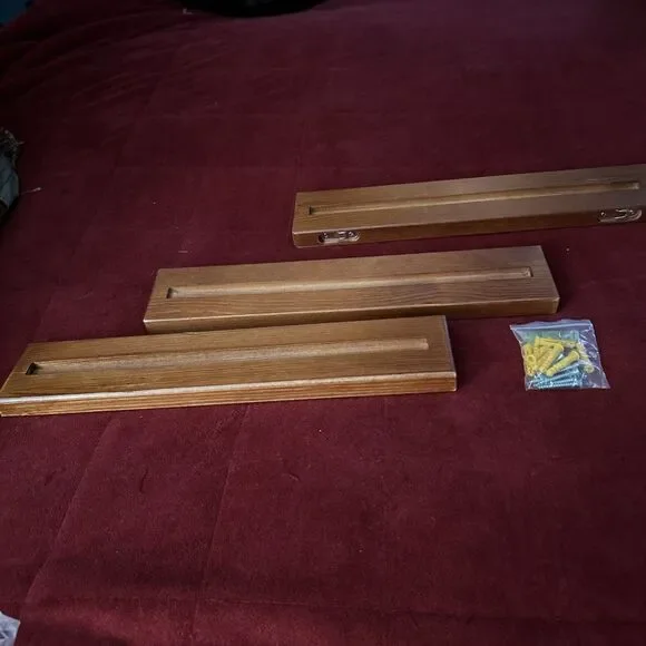 3 Wall Mounted Vinyl Record Displays
