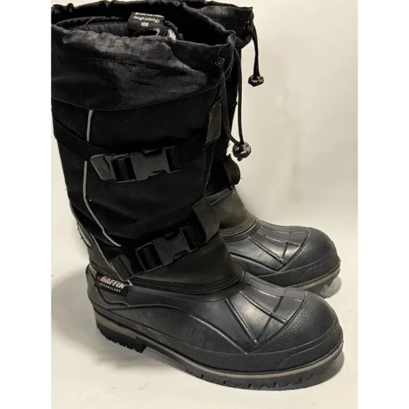 Baffin Impact Extreme Snow Boots Mens 8 W10 Black