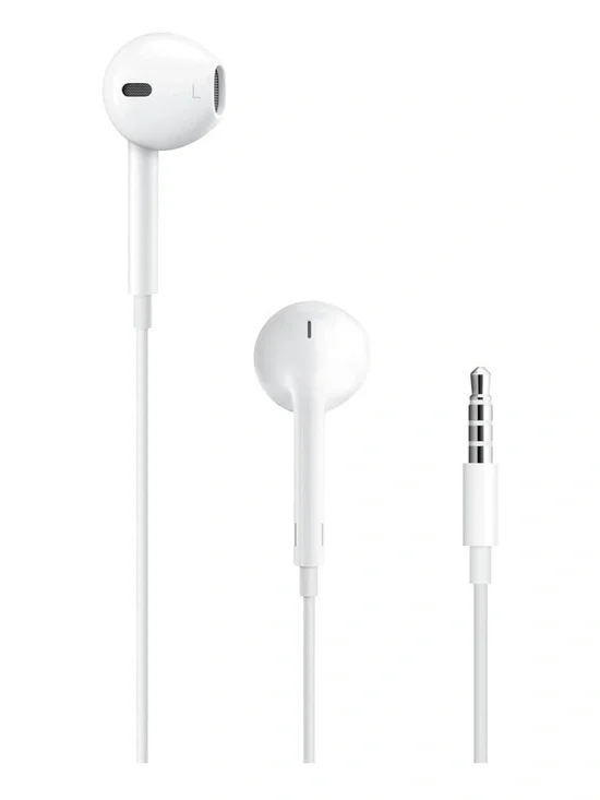 Apple White Wired Earbud Headphones with 3.5mm Jack