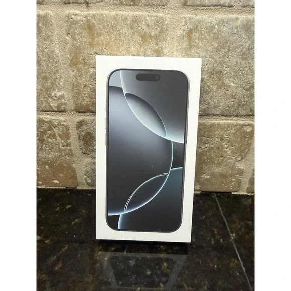 Apple iPhone 16 Pro‎ White Titanium Empty Retail Box Only - No Phone