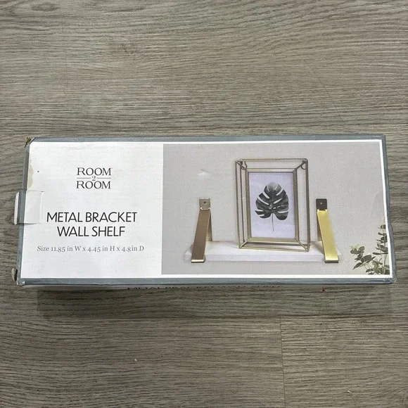 Room 2 Room Metal Bracket Wall Shelf