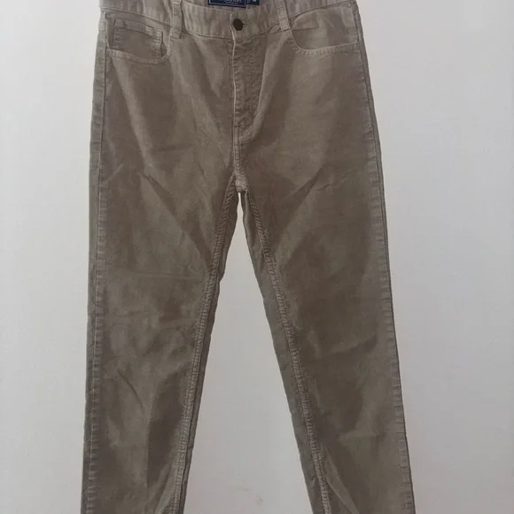Vineyard Vines big boys Corduroy Pants in Tan