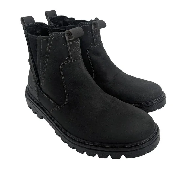 Rockport Men's Weather or Not Waterproof Chelsea Boots - Size 7.5 Black Leather