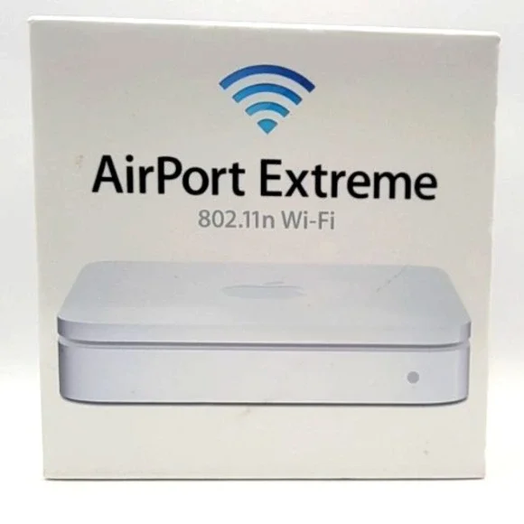 Apple AirPort Extreme Wi-Fi Base Station 802.11n Wireless Router Model A1408 NEW